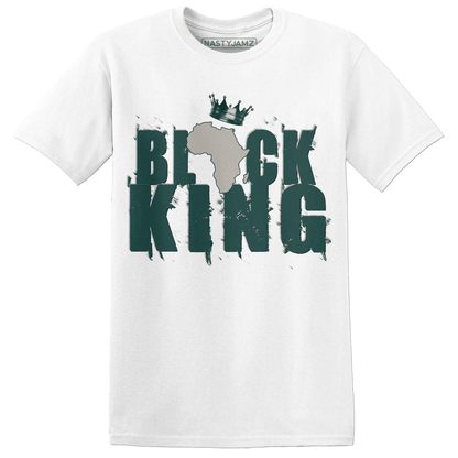 Oxidized Green 4s T Shirt Match Black King Crown - NastyJamz