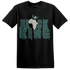 Oxidized Green 4s T Shirt Match Black King Crown - NastyJamz
