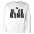 White-Thunder-4s-Sweatshirt-Match-Black-King-Crown