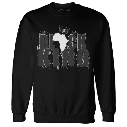 White-Thunder-4s-Sweatshirt-Match-Black-King-Crown