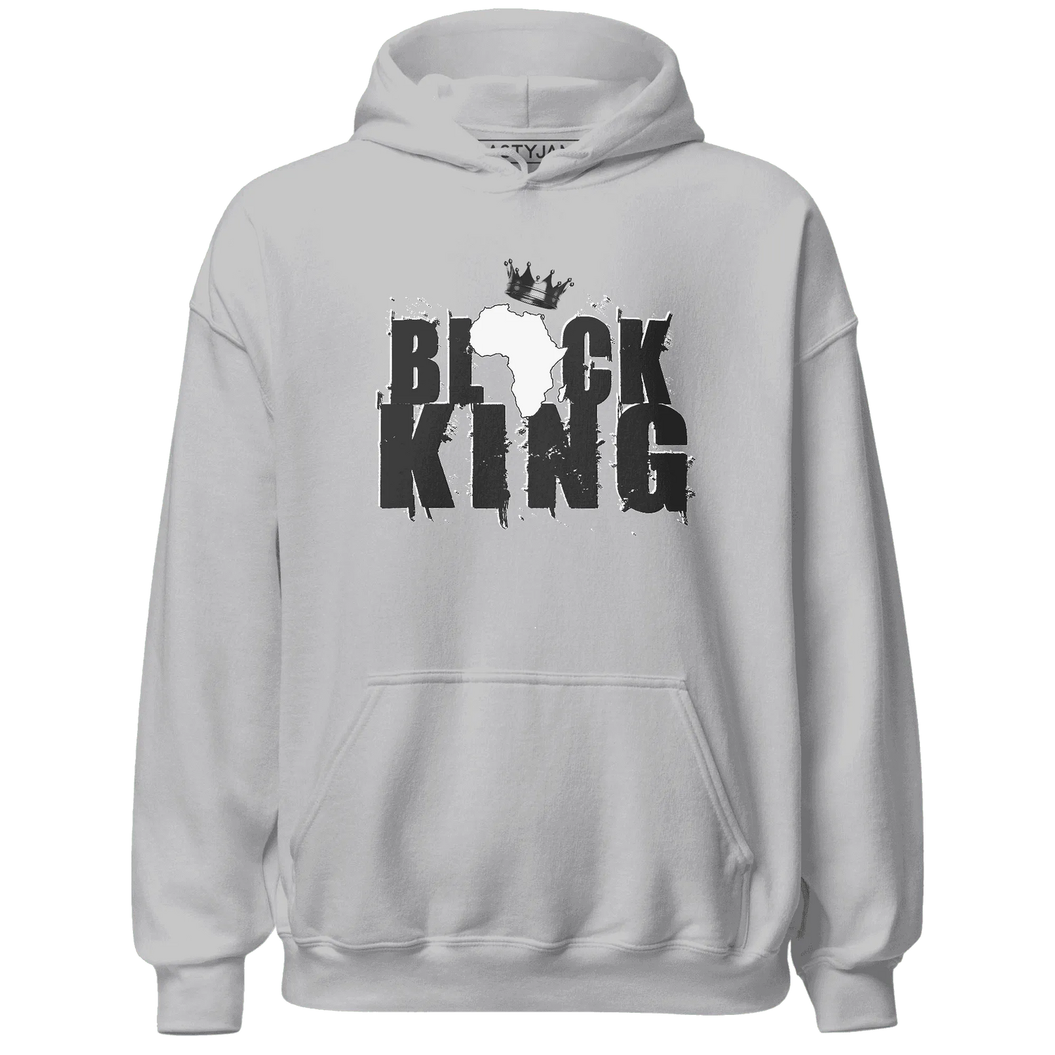 White-Thunder-4s-Hoodie-Match-Black-King-Crown