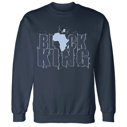 White-Navy-6s-Sweatshirt-Match-Black-King-Crown