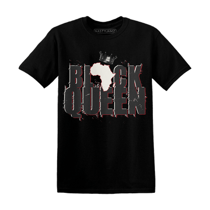 Jumman Jack University Red T Shirt Match Black King Crown - NastyJamz