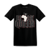 Jumman Jack University Red T Shirt Match Black King Crown - NastyJamz