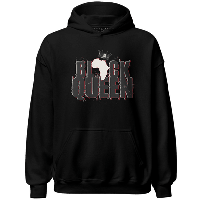 Jumman Jack University Red Hoodie Match Black King Crown - NastyJamz