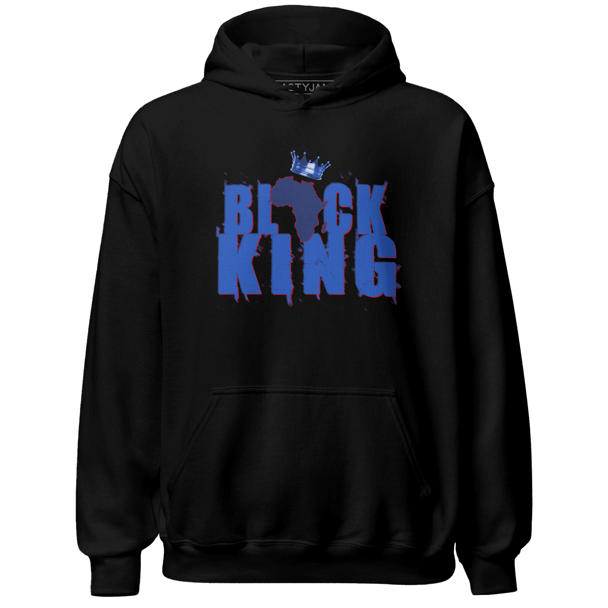 KB 4 Protro Philly Hoodie Match Black King Crown - NastyJamz