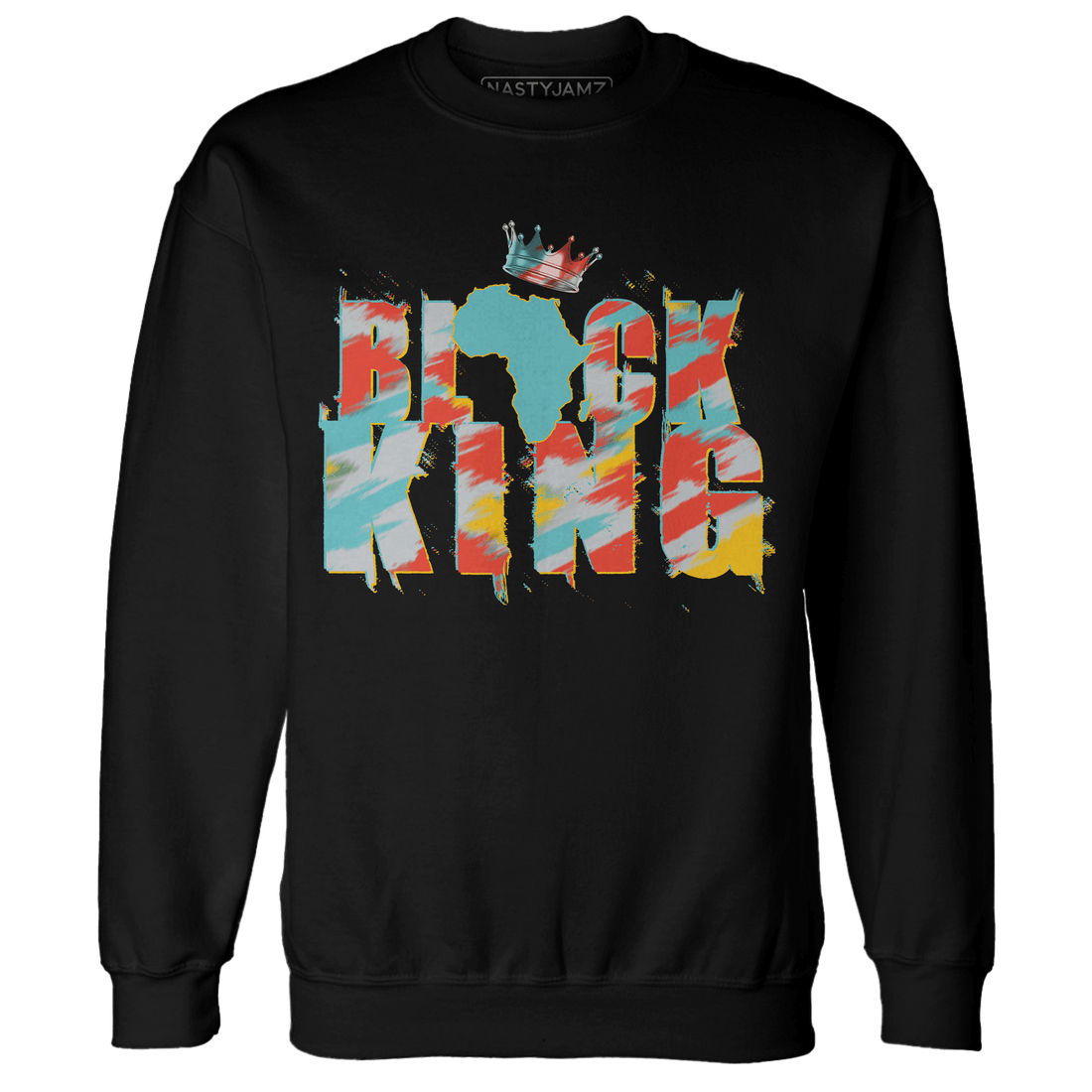 KB 8 Protro Venice Beach Sweatshirt Match Black King Crown - NastyJamz