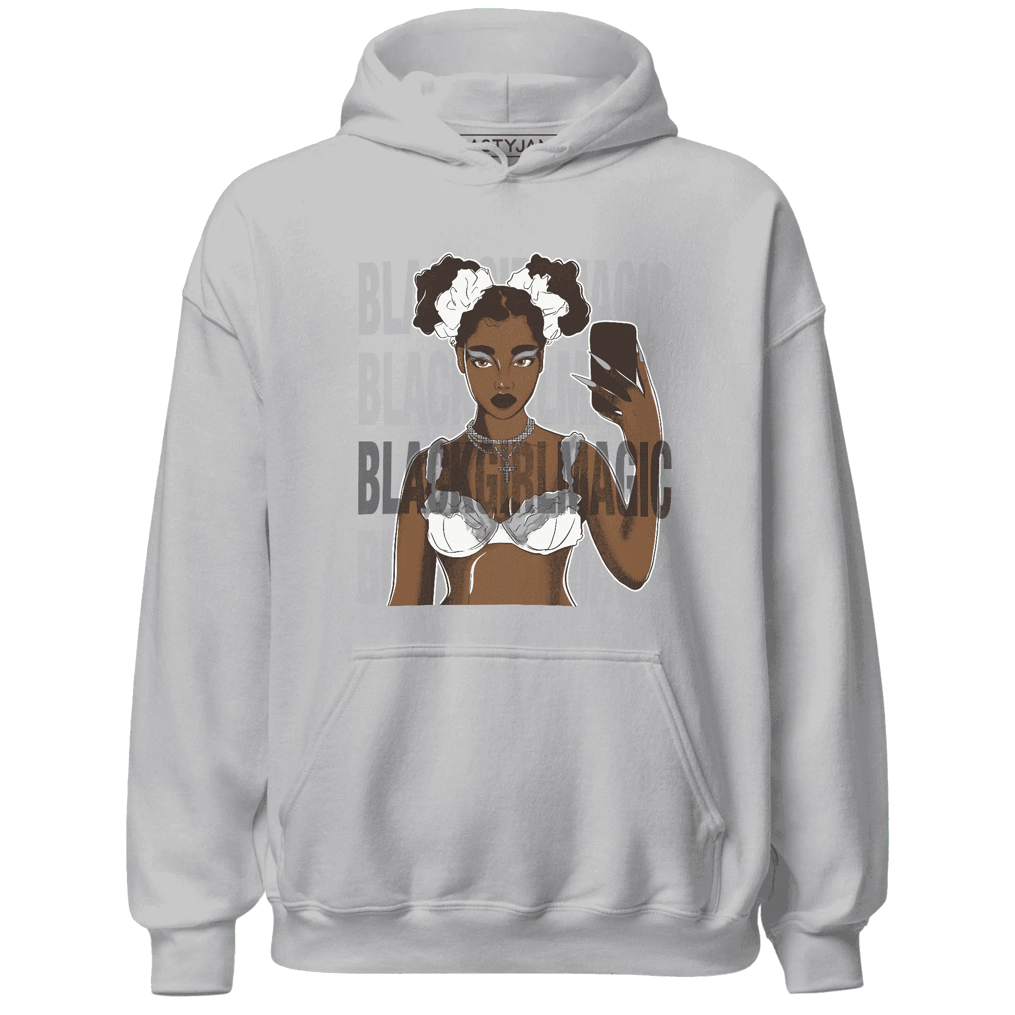 Wolf-Grey-1s-Hoodie-Match-Black-Magic-Girl-Selfie