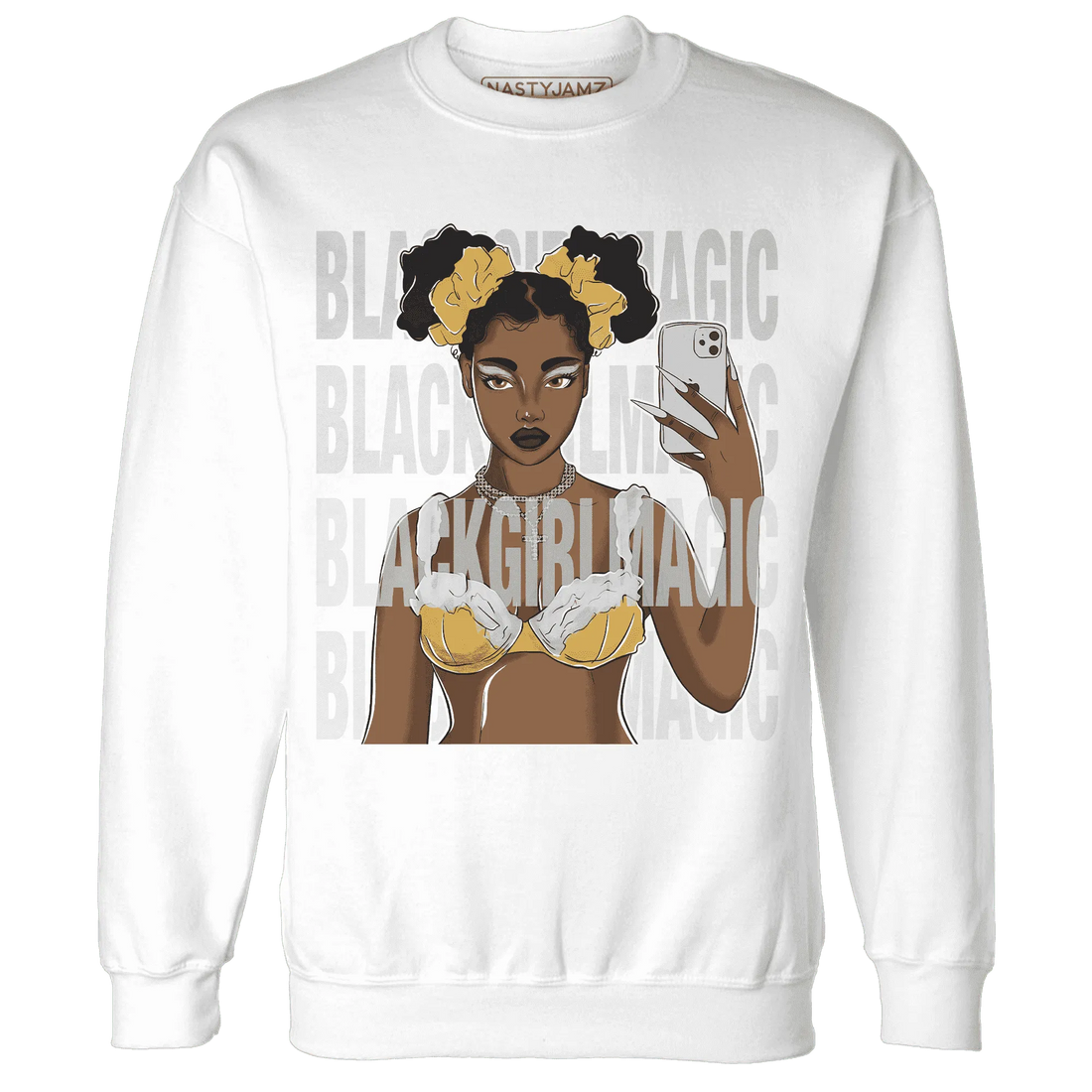 Paris-Cement-Olympics-6s-Sweatshirt-Match-Black-Magic-Girl-Selfie