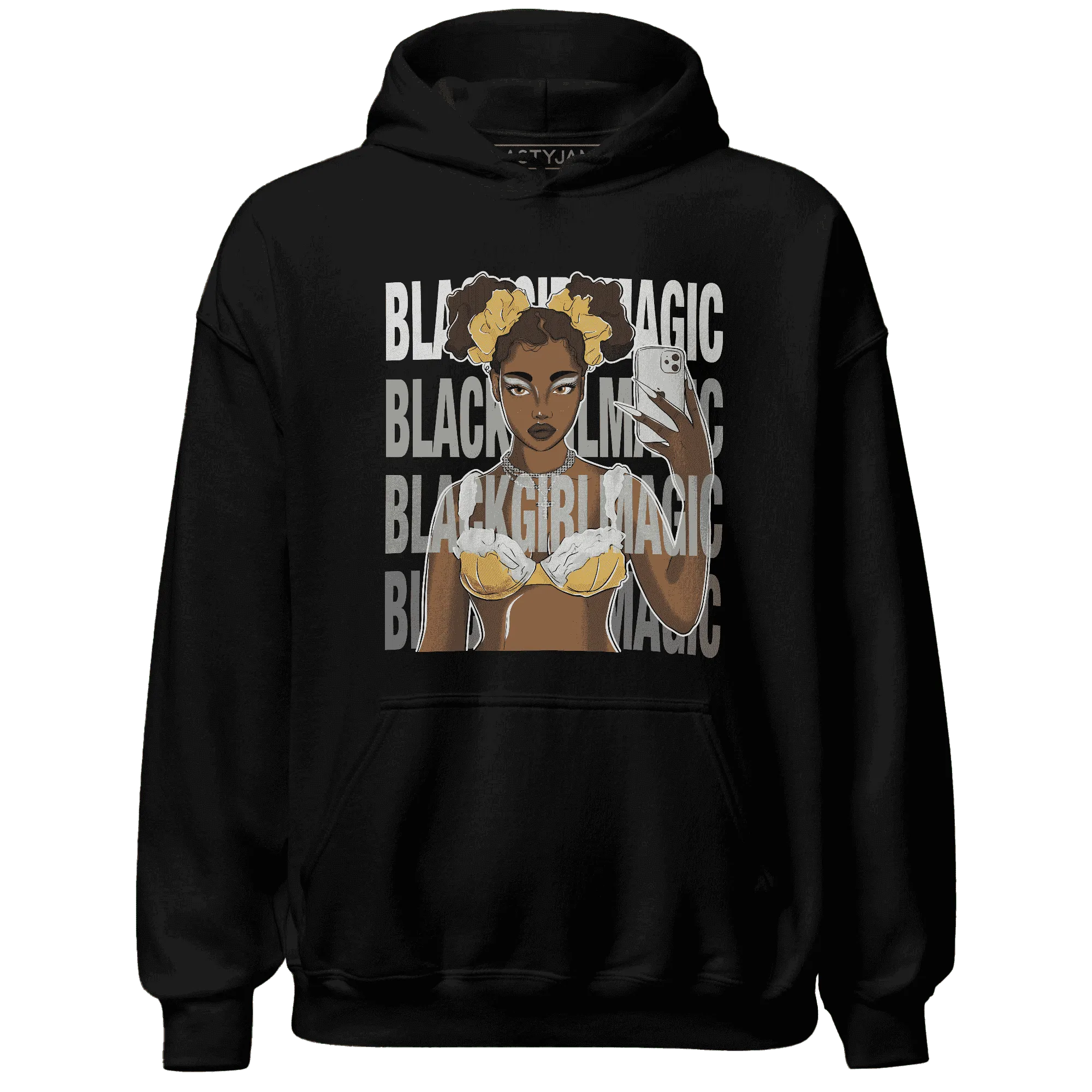 Paris-Cement-Olympics-6s-Hoodie-Match-Black-Magic-Girl-Selfie