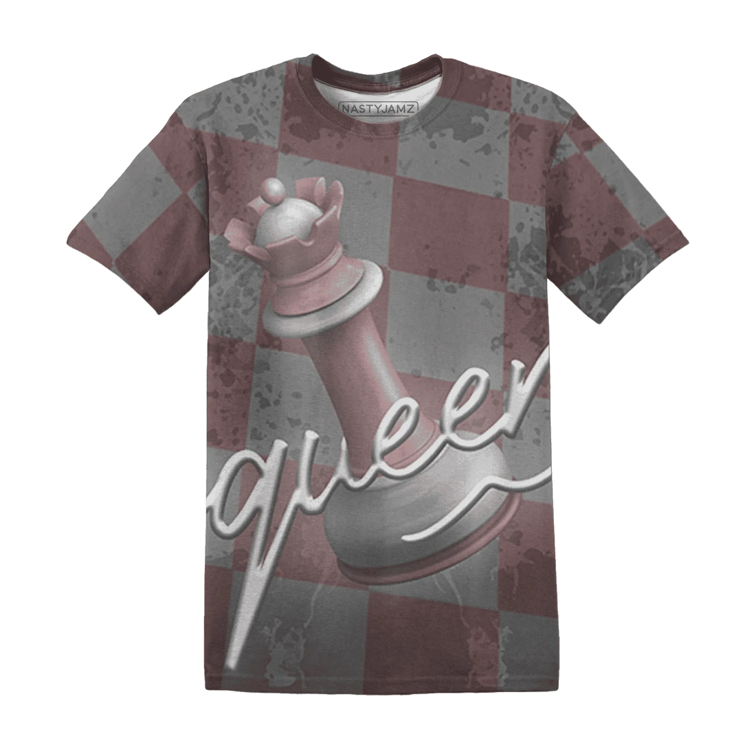 Low-Legend-Pink-11s-T-Shirt-Match-Black-Queen-3D