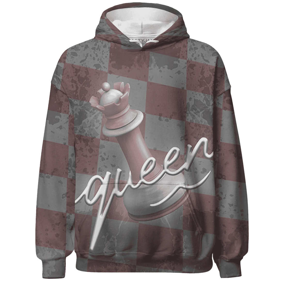 Low-Legend-Pink-11s-Hoodie-Match-Black-Queen-3D