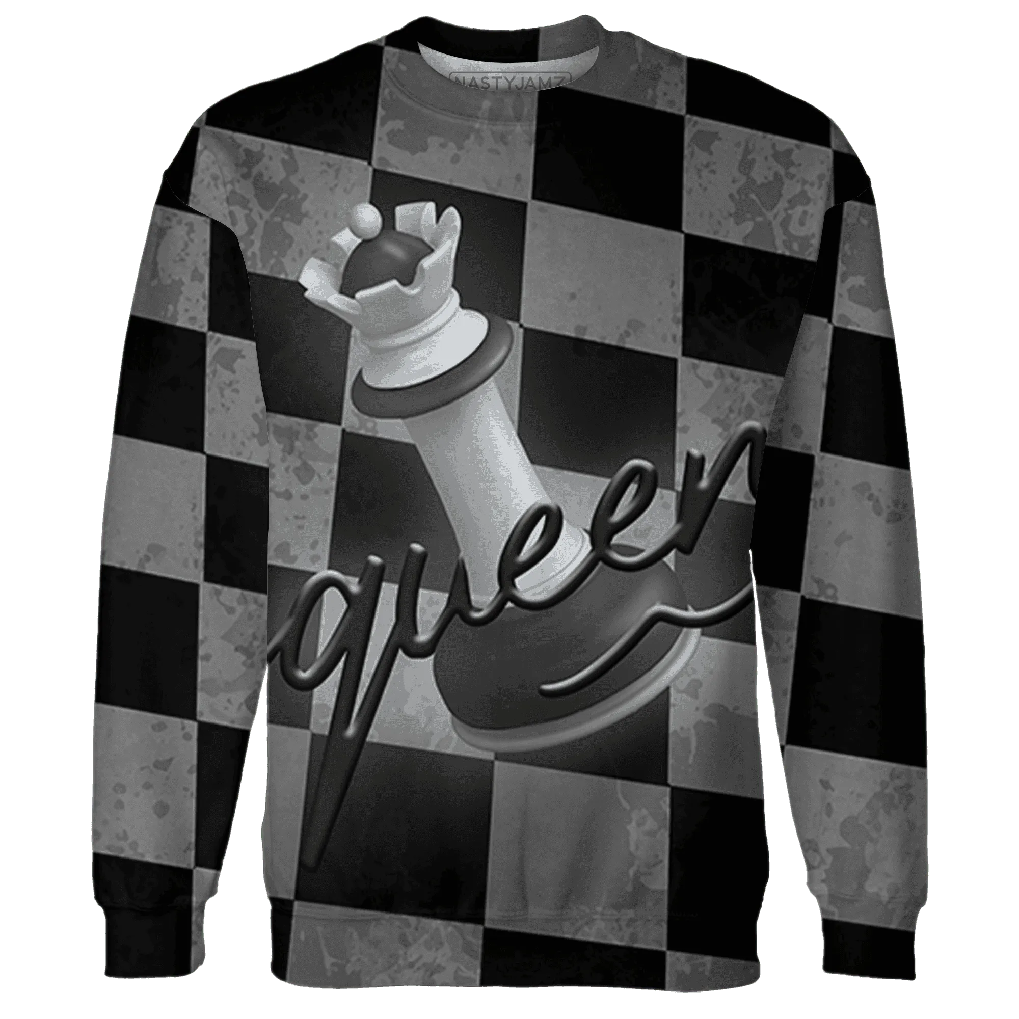 Low-Space-Jamz-11s-Sweatshirt-Match-Black-Queen-3D