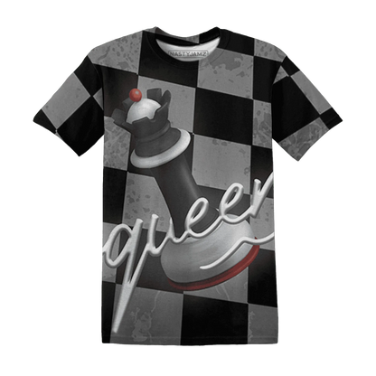 Retro-Red-Taxi-12s-T-Shirt-Match-Black-Queen-3D