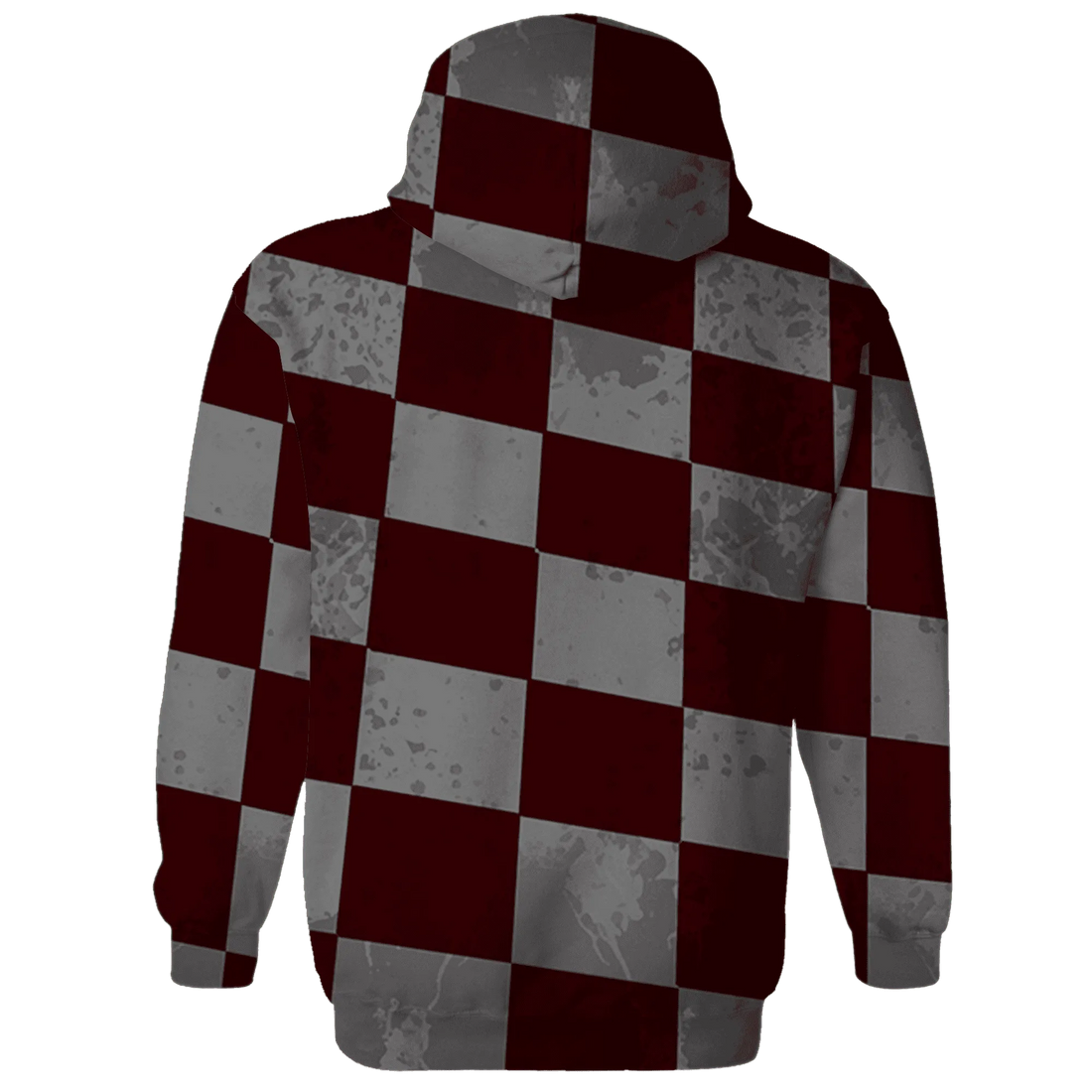 High-White-Team-Red-1s-Hoodie-Match-Black-Queen-3D