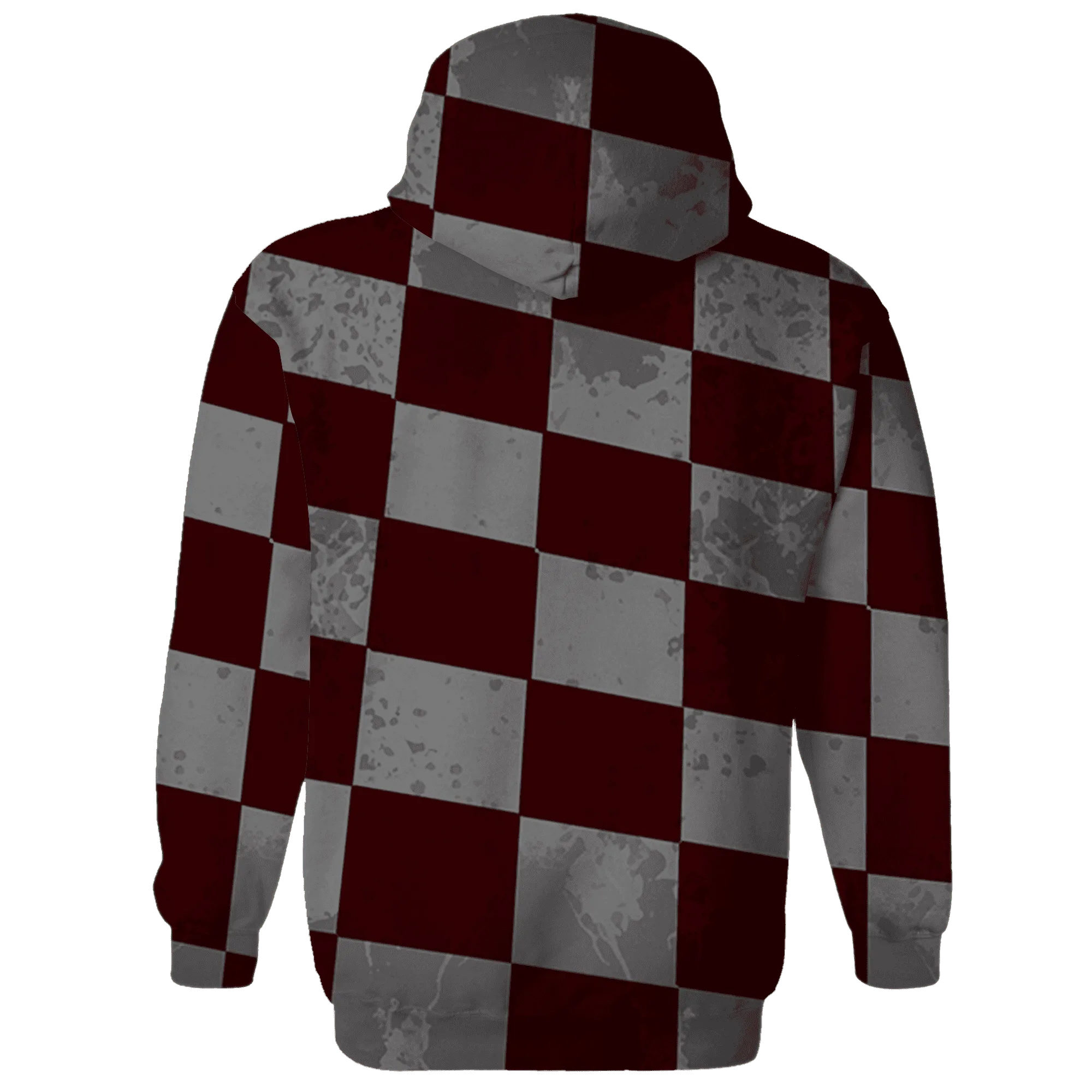High-White-Team-Red-1s-Hoodie-Match-Black-Queen-3D