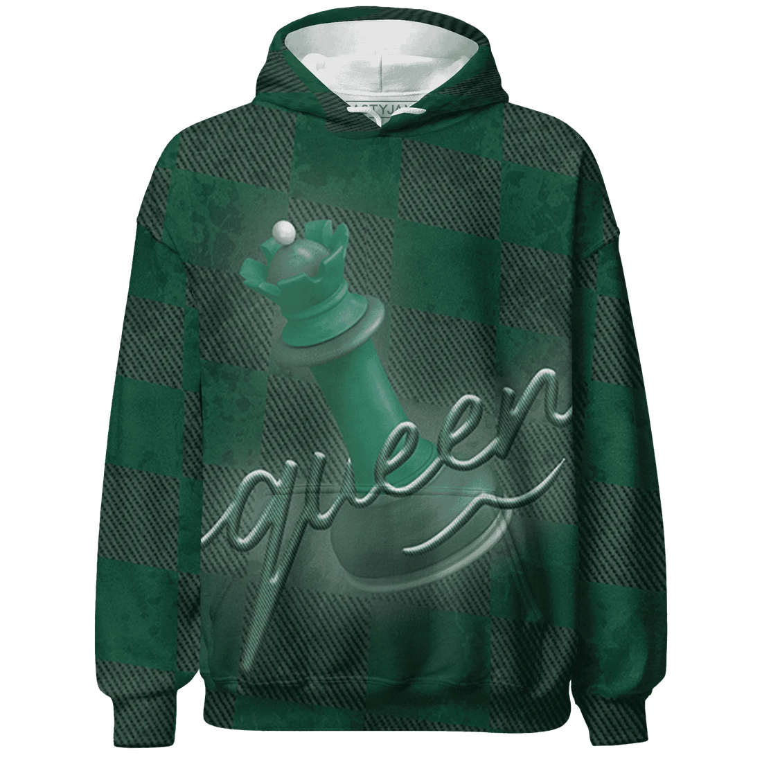 Nina-CN-Abney-3s-Hoodie-Match-Black-Queen-3D
