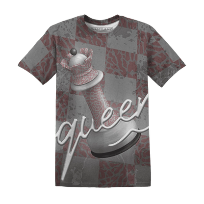 Red-Stardust-3s-T-Shirt-Match-Black-Queen-3D