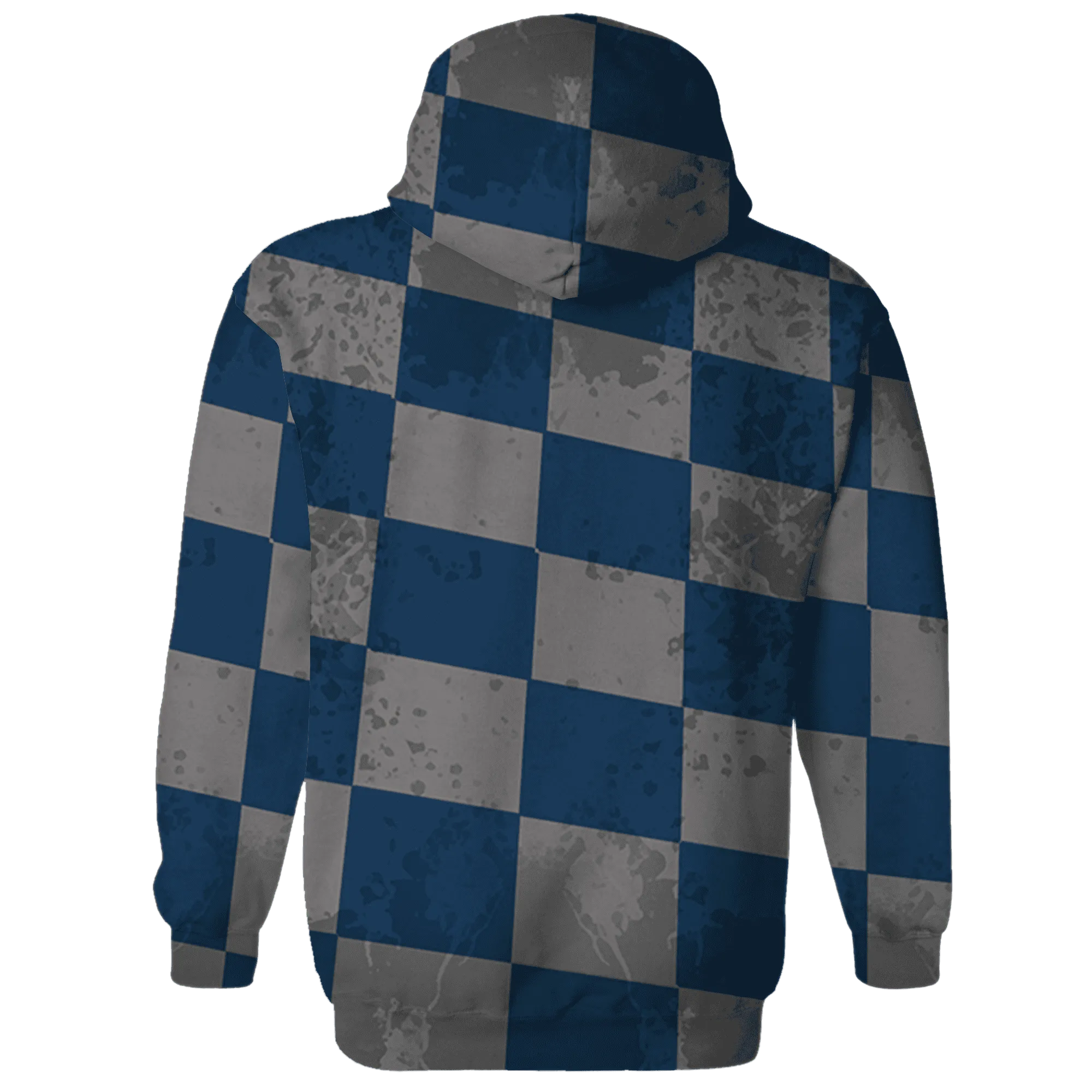 Industrial-Blue-4s-Hoodie-Match-Black-Queen-3D