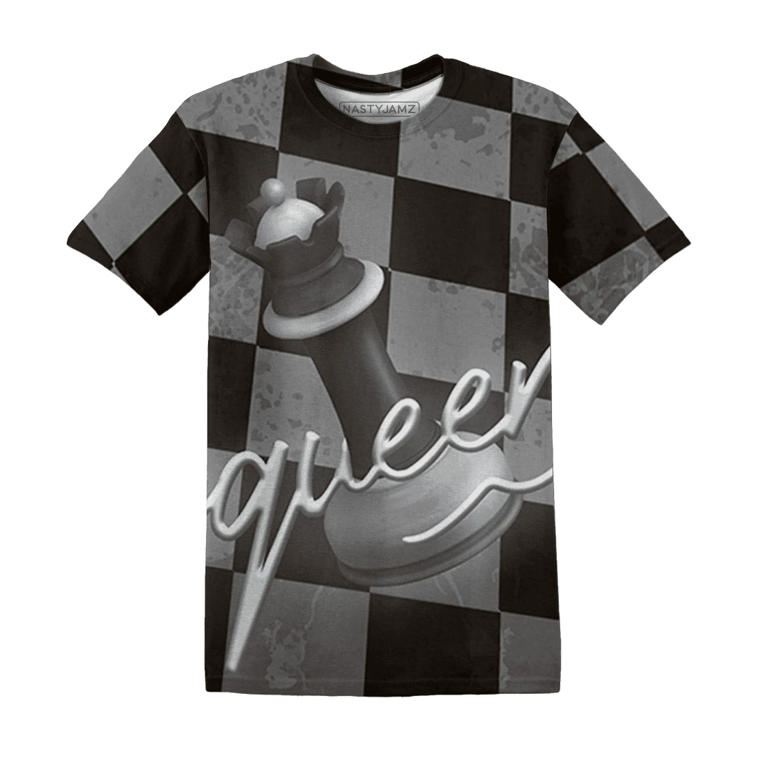 Dunk-Low-Baroque-Brown-T-Shirt-Match-Black-Queen-3D