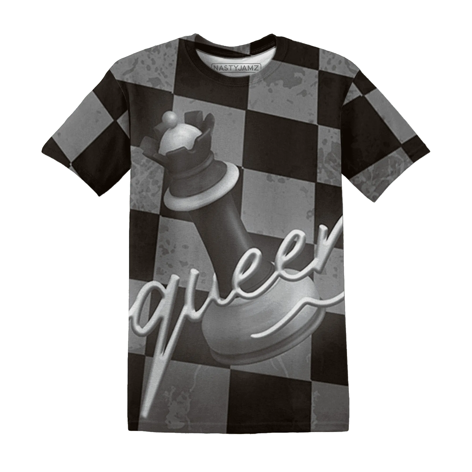 Dunk-Low-Baroque-Brown-T-Shirt-Match-Black-Queen-3D