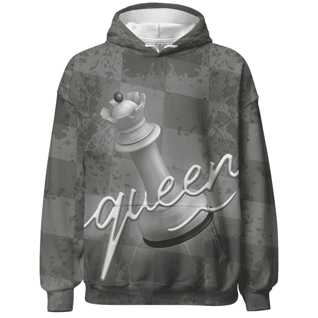 Gratitude-11s-Hoodie-Match-Black-Queen-3D