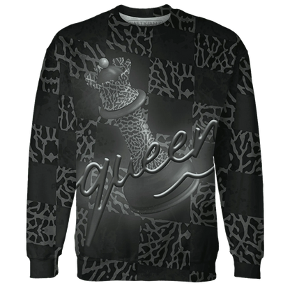 Fear-Pack-3s-Sweatshirt-Match-Black-Queen-3D