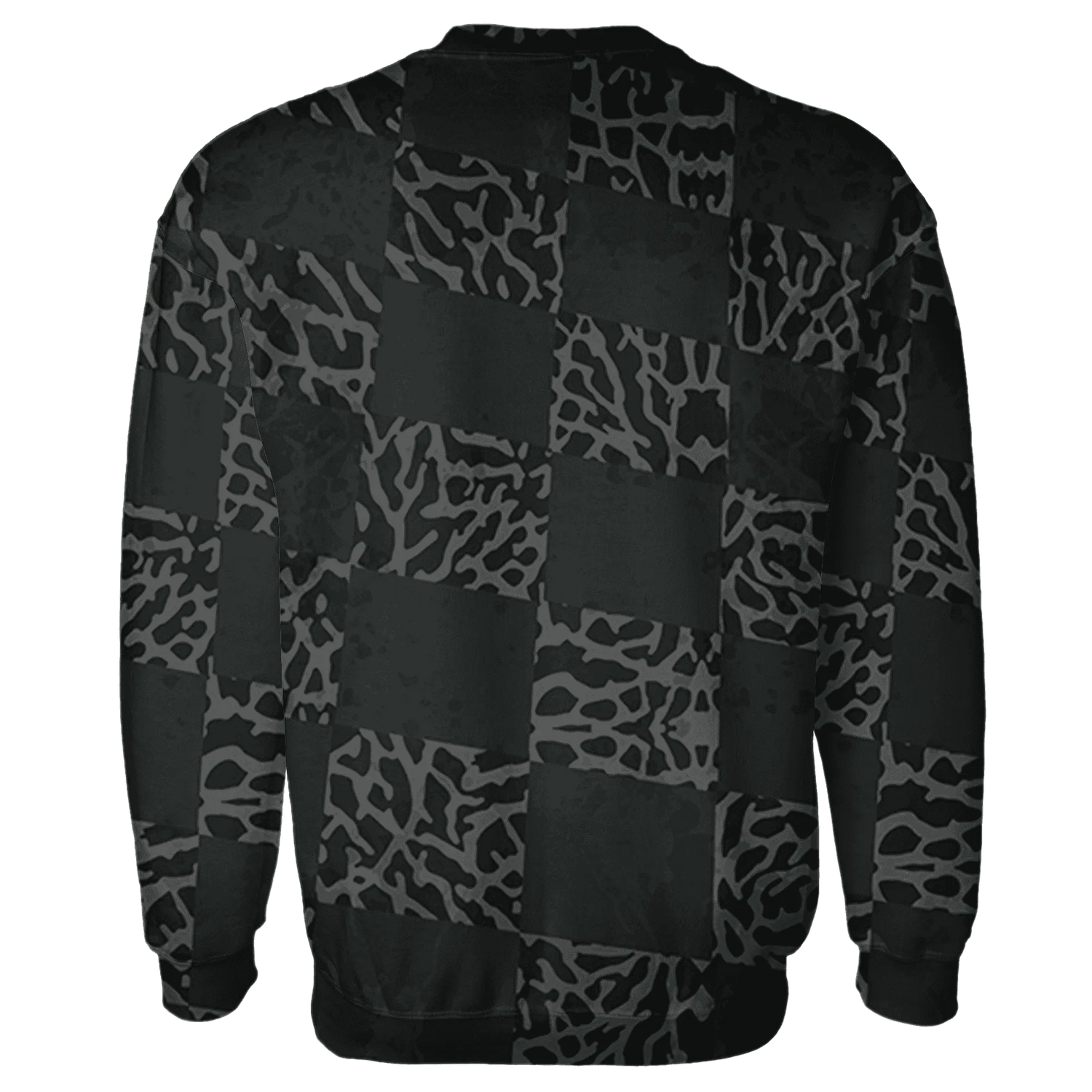Fear-Pack-3s-Sweatshirt-Match-Black-Queen-3D