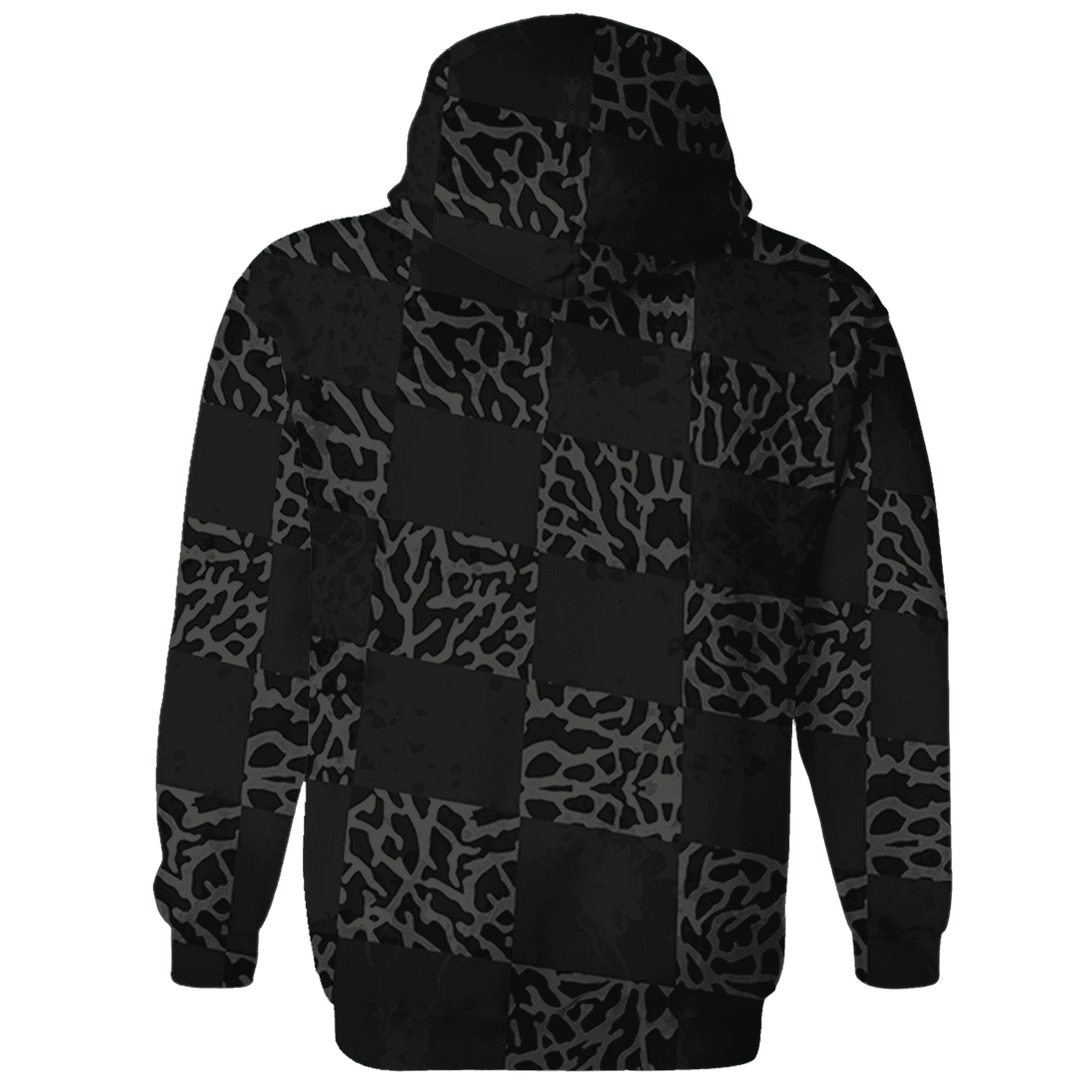 Fear-Pack-3s-Hoodie-Match-Black-Queen-3D