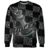 Green-Glow-3s-Sweatshirt-Match-Black-Queen-3D