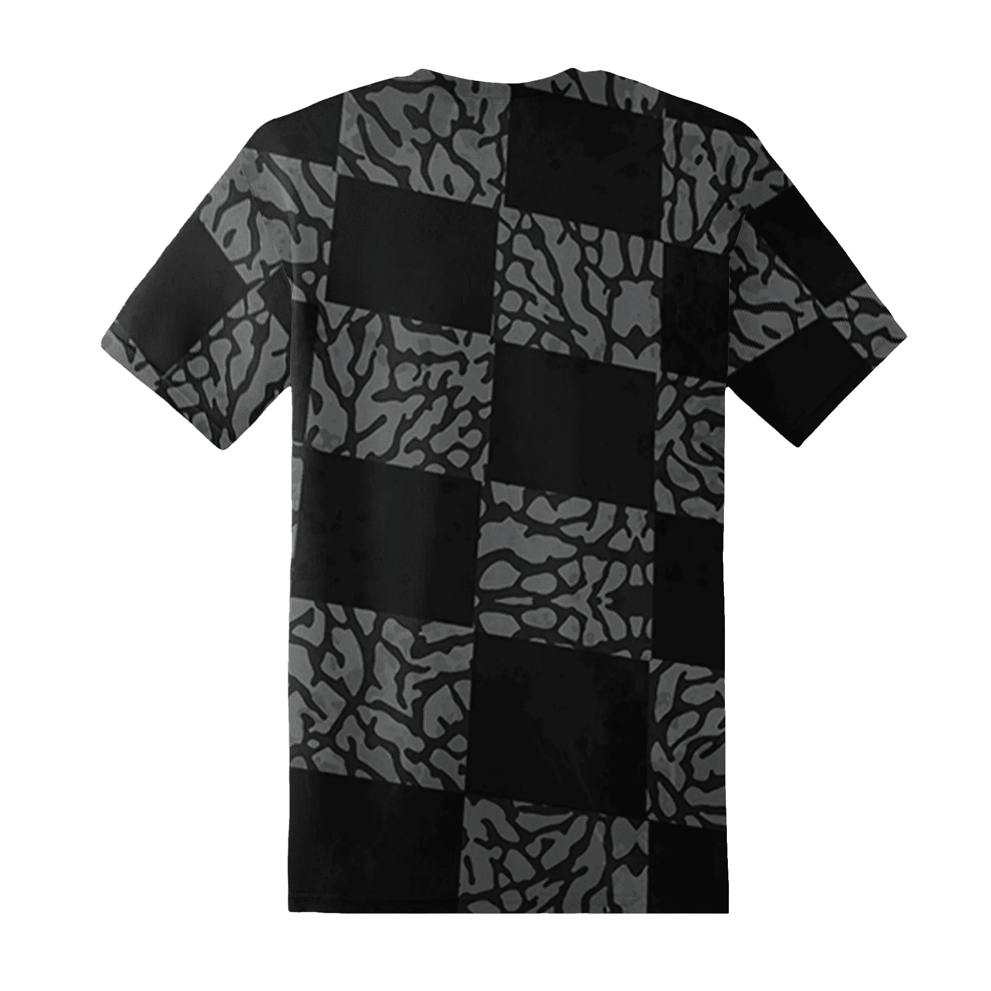 Green-Glow-3s-T-Shirt-Match-Black-Queen-3D