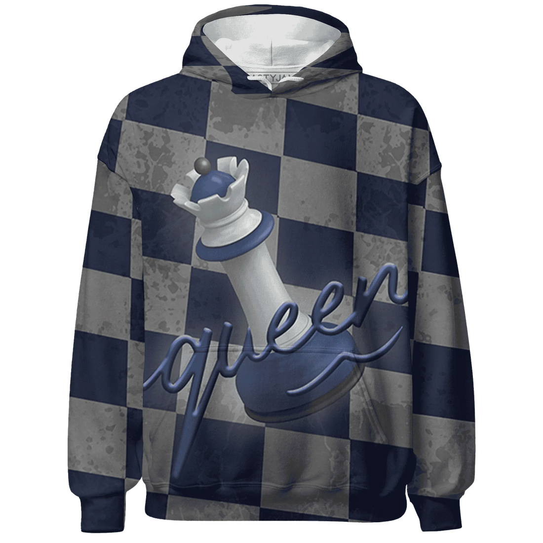 Midnight-Navy-5s-Hoodie-Match-Black-Queen-3D