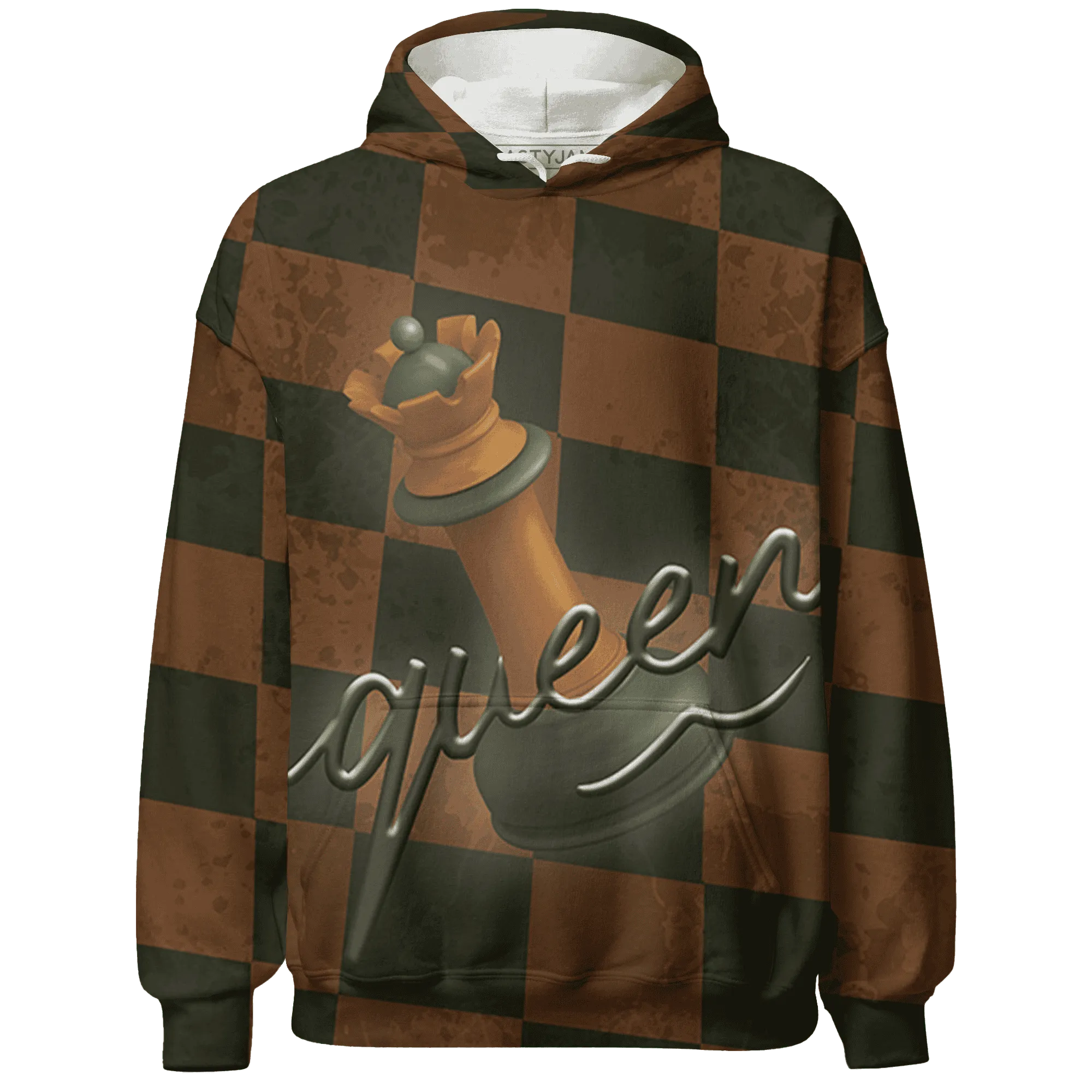 Olive-5s-Hoodie-Match-Black-Queen-3D