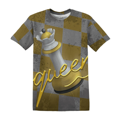Yellow-Ochre-6s-T-Shirt-Match-Black-Queen-3D