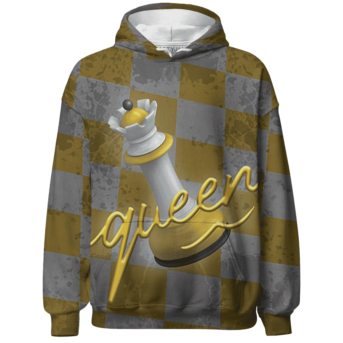 Yellow-Ochre-6s-Hoodie-Match-Black-Queen-3D
