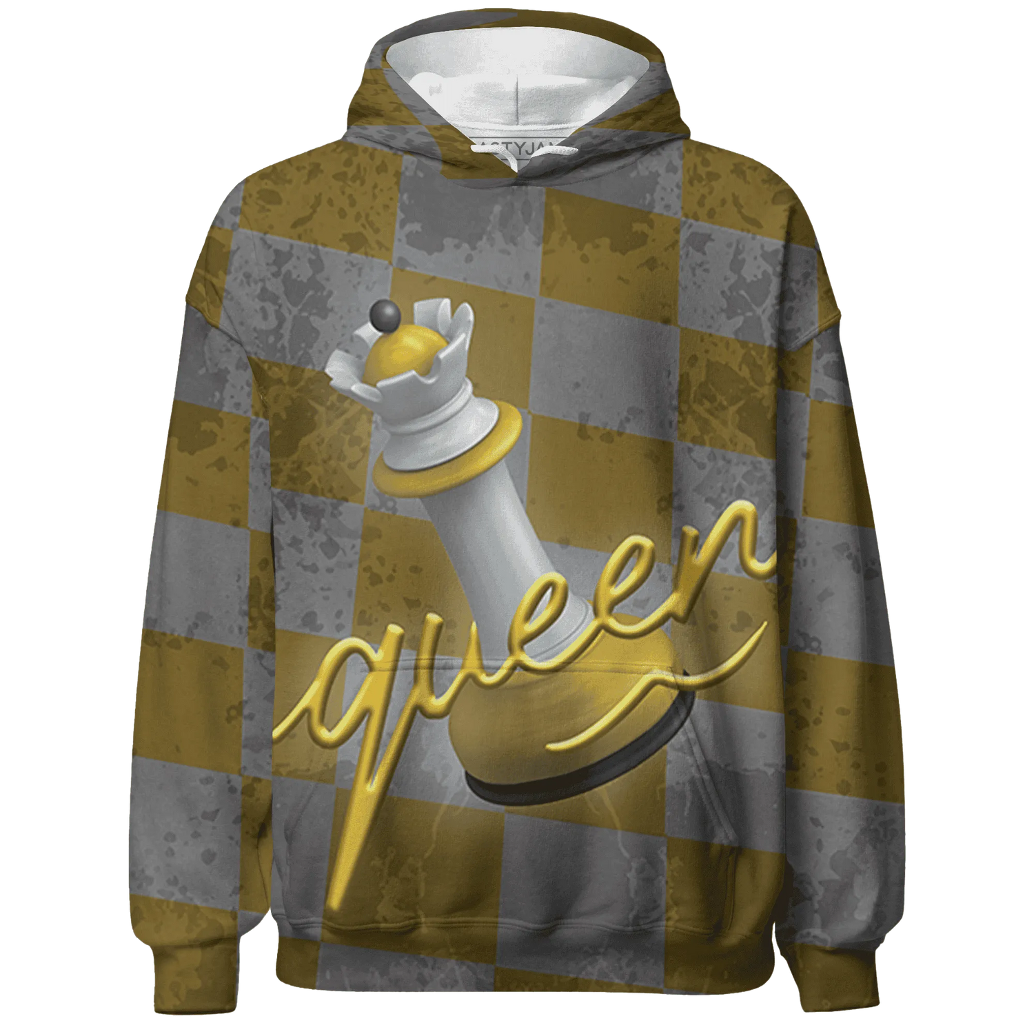 Yellow-Ochre-6s-Hoodie-Match-Black-Queen-3D