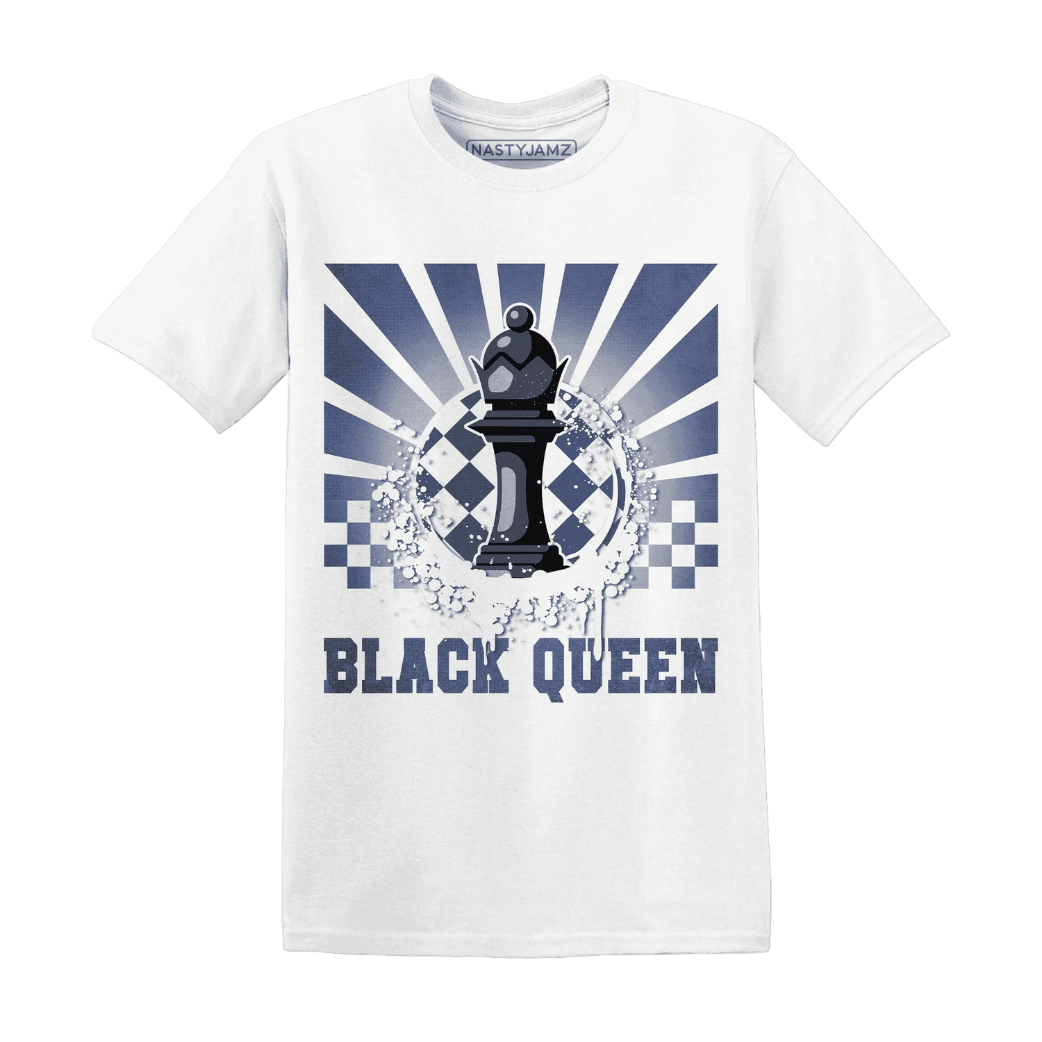 Low-Diffused-Blue-11s-T-Shirt-Match-Black-Queen-Collection