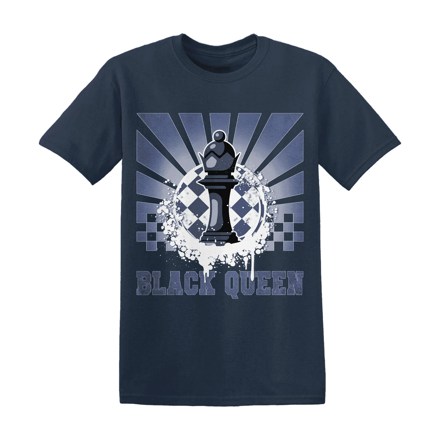 Low-Diffused-Blue-11s-T-Shirt-Match-Black-Queen-Collection