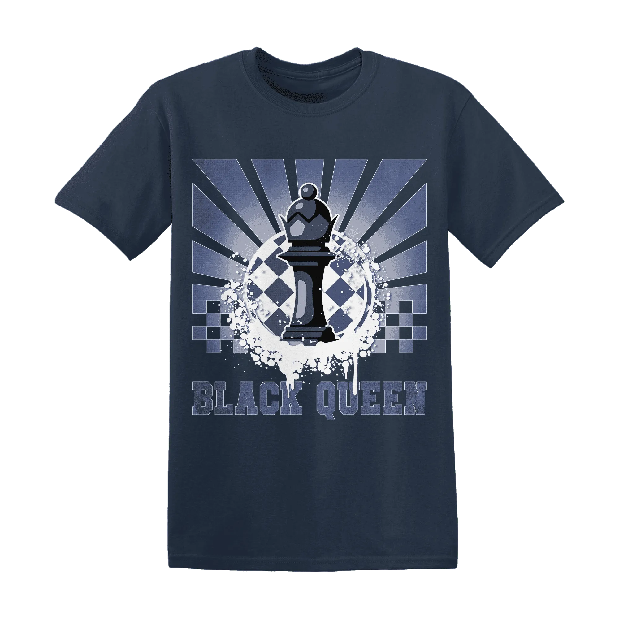 Low-Diffused-Blue-11s-T-Shirt-Match-Black-Queen-Collection