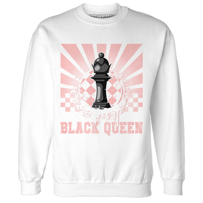Low Legend Pink 11s Sweatshirt Match Black Queen Collection - NastyJamz