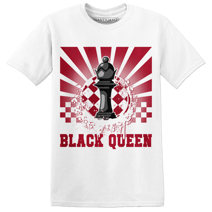 Retro Red Taxi 12s T Shirt Match Black Queen Collection - NastyJamz