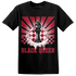 Retro Red Taxi 12s T Shirt Match Black Queen Collection - NastyJamz