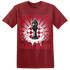 Retro Red Taxi 12s T Shirt Match Black Queen Collection - NastyJamz
