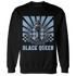 First In Flight 1s Sweatshirt Match Black Queen Collection - NastyJamz