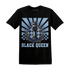 First In Flight 1s T Shirt Match Black Queen Collection - NastyJamz