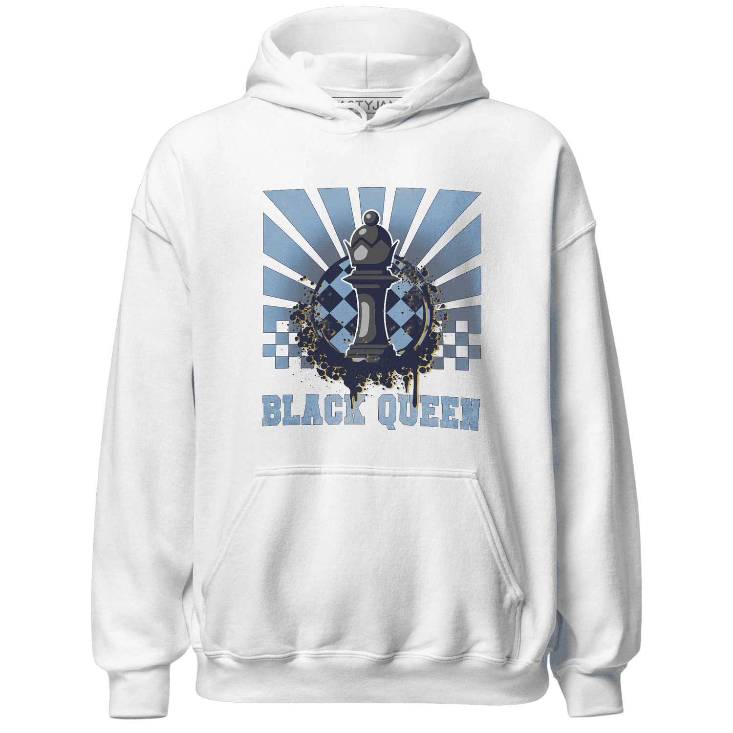 First In Flight 1s Hoodie Match Black Queen Collection - NastyJamz