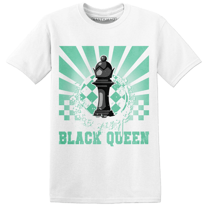 High OG Green Glow 1s T Shirt Match Black Queen Collection - NastyJamz