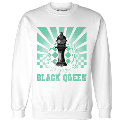 High OG Green Glow 1s Sweatshirt Match Black Queen Collection - NastyJamz