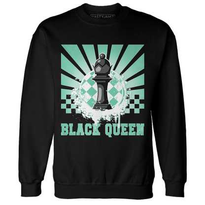 High OG Green Glow 1s Sweatshirt Match Black Queen Collection - NastyJamz
