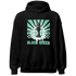 High OG Green Glow 1s Hoodie Match Black Queen Collection - NastyJamz